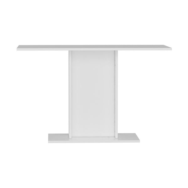 Mesa de comedor Galten para 4 personas Blanco [en.casa]