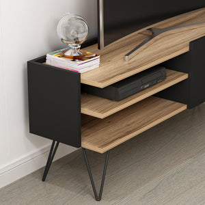 Mesa de televisión Dronninglund negra [en.casa]