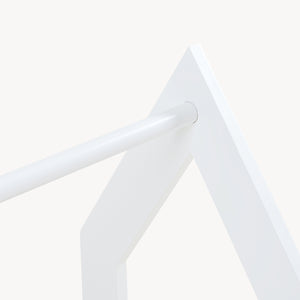 Perchero Værløse 78x75x35cm Blanco [en.casa]