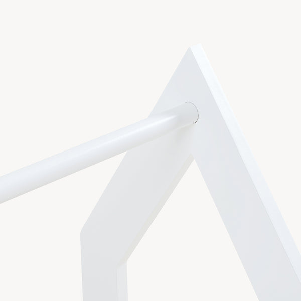 Perchero Værløse 78x75x35cm Blanco [en.casa]