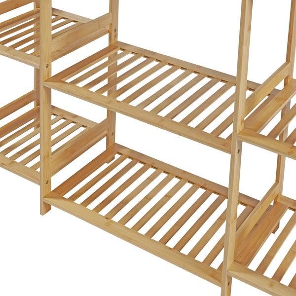 Perchero Ilomantsi Bambú [en.casa]