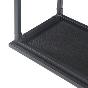 Estantería para leña Turku con estantes 60x30x112cm [en.casa]