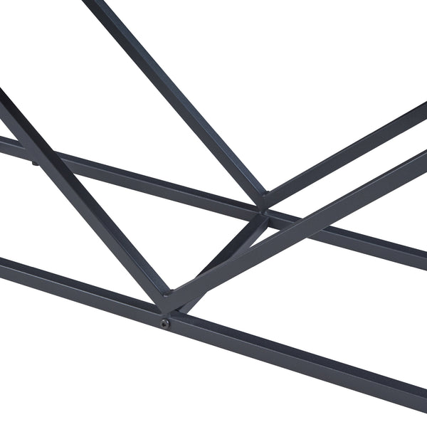 Estante para leña Vaasa con asiento 100x30x50cm [en.casa]