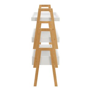 Estantería Hitra de 3 piezas. Bambú [en.casa]