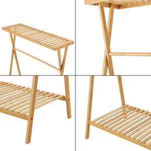 Perchero Horten de bambú [en.casa]