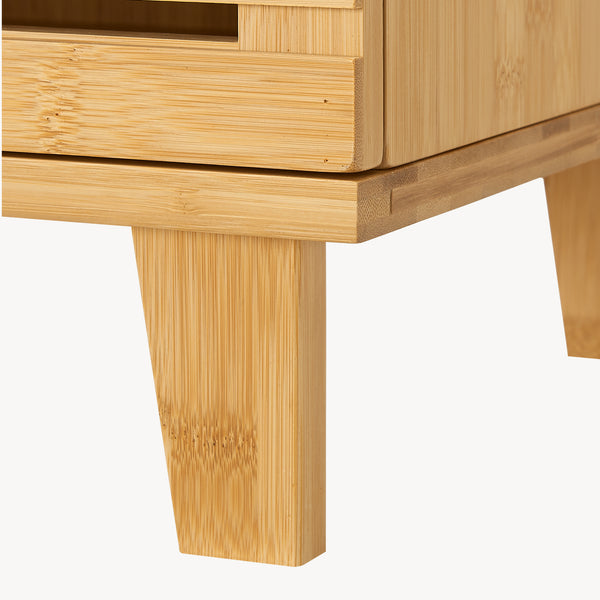 Mueble bajo lavabo Iveland 60x40x30cm Bambú [en.casa]