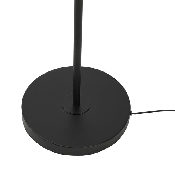 Lámpara de pie Stockport 139cm Negro/Oro [lux.pro]
