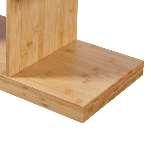 Estantería Gullspång Bambú 130x55x30cm Natural [en.casa]