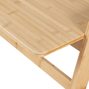 Escritorio Härryda Bambú 107x47x81 cm Natural [en.casa]