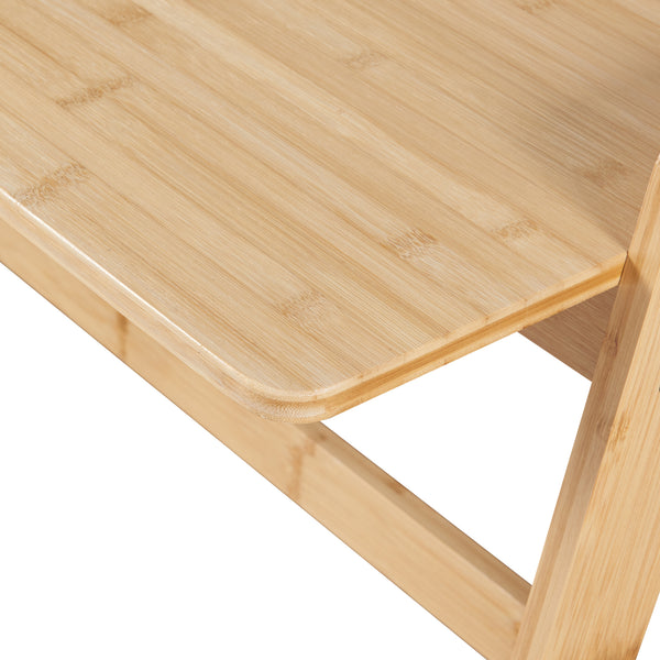 Escritorio Härryda Bambú 107x47x81 cm Natural [en.casa]