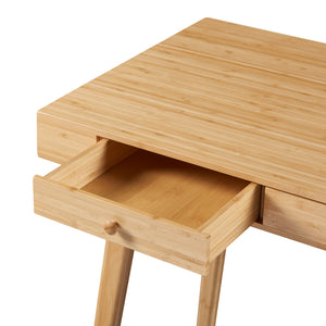 Escritorio Hässleholm Bambú 100x50x75cm Natural [en.casa]