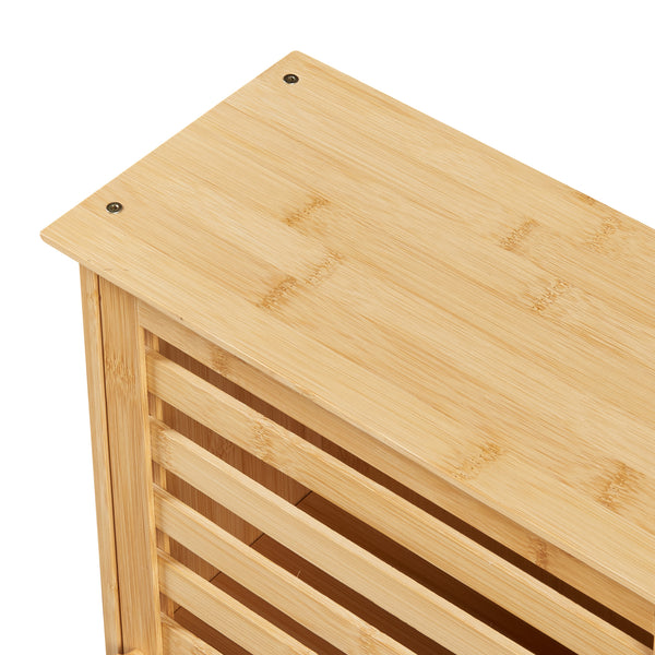 Armario de baño Järfälla 55x37x16 cm Bambú [en.casa]