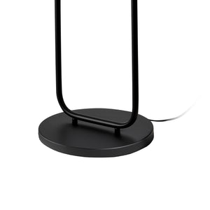 Lámpara de pie Meløy Negro/Blanco [lux.pro]