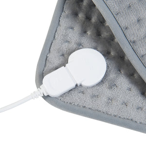 Almohadilla térmica eléctrica Borrello 100W 65x45cm Gris [en.casa]