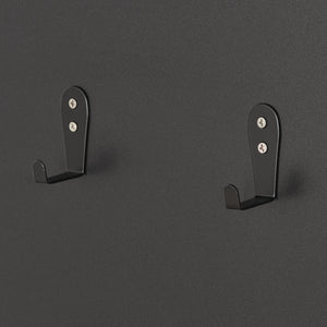 Panel de vestuario Helsinge con espejo 140x60x16 cm [en.casa]