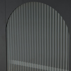 Armario auxiliar Karlskrona 102x43x40 cm Negro, mate [en.casa]