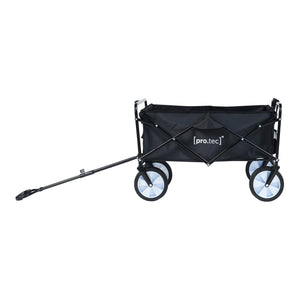 Carro de mano Stenlille 84x55 cm máx. 80kg Negro [pro.tec]