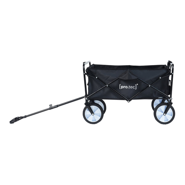 Carro de mano Stenlille 84x55 cm máx. 80kg Negro [pro.tec]