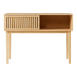 Consola Ypäjä 110x39x81 cm Bambú [en.casa]