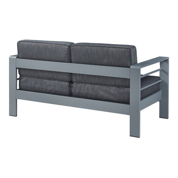 Banco de exterior con mesa Avise aluminio [casa.pro]