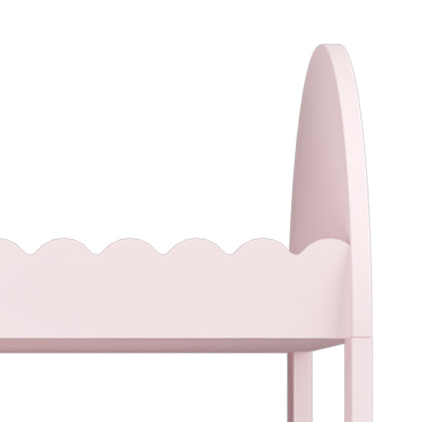 Perchero infantil Vestnes con espejo 100x94x38 cm Cotton Candy [en.casa]