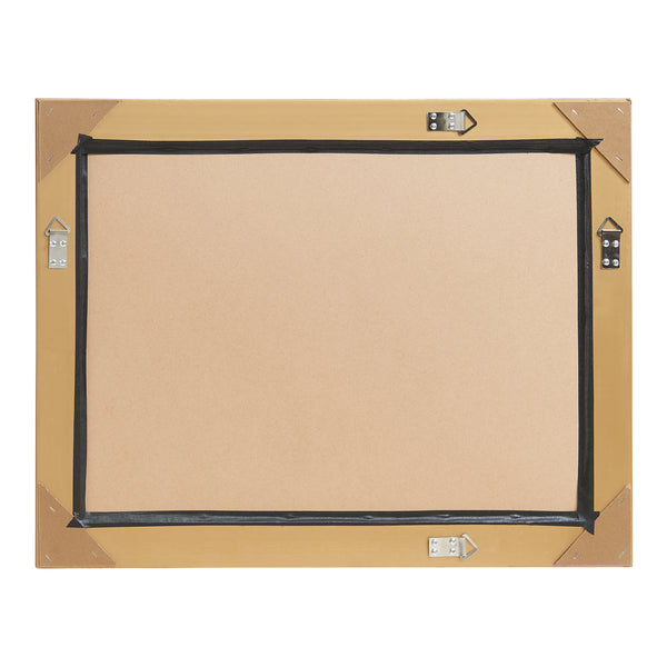 Espejo de pared Punkalaidun estilo barroco 80x60 cm color dorado [en.casa]