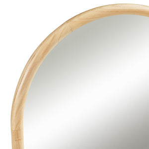 Espejo de pared Podena 90x60 cm natural [en.casa]