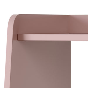 Perchero infantil Vestnes 90x80x38 cm Cotton Candy/Blanco [en.casa]