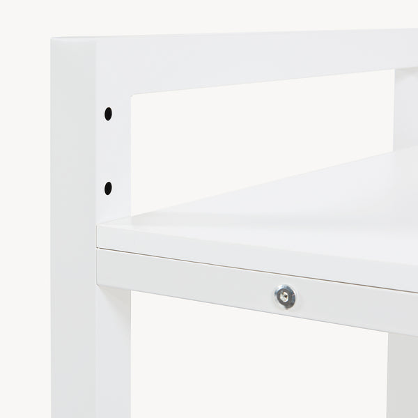 Estante para lavadora Hökangend 105x73x63 cm Blanco [en.casa]