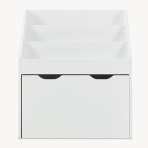 Estantería para niños Sirlstalo 70x63x30 cm Blanco [en.casa]