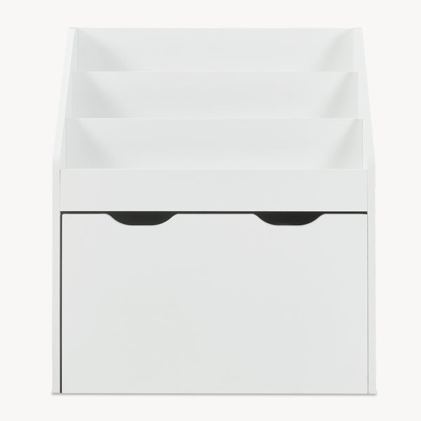 Estantería para niños Sirlstalo 70x63x30 cm Blanco [en.casa]