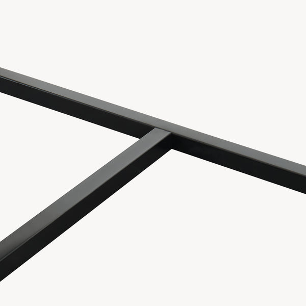 Perchero Norjad 160x80x41 cm Metal Negro [en.casa]
