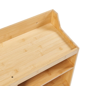 Organizador de herramientas Gjemnes 86x25x45 cm Bambú [en.casa]