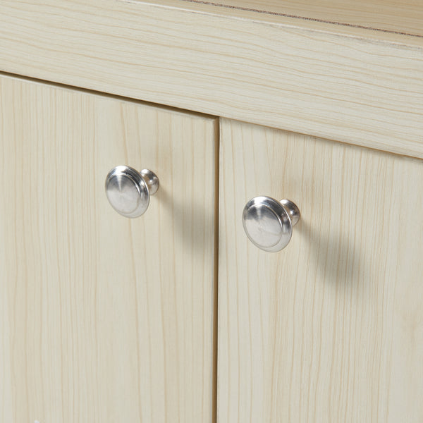 Armario esquinero Eura 170x62x30cm Roble [en.casa]