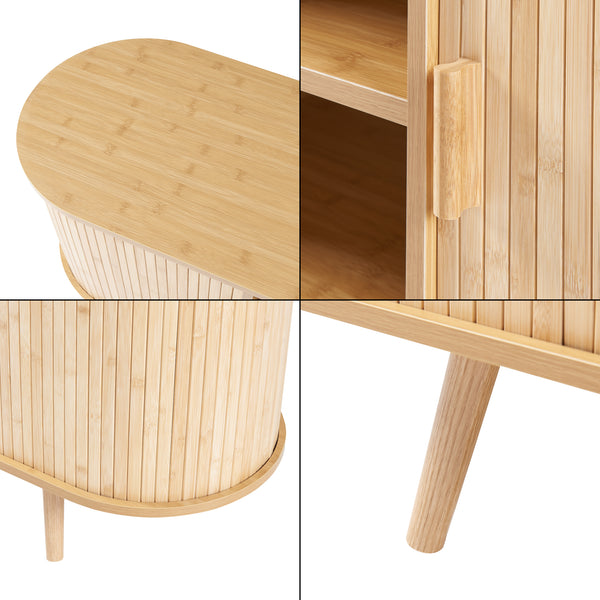 Aparador Nordkapp con 2 puertas [en.casa]