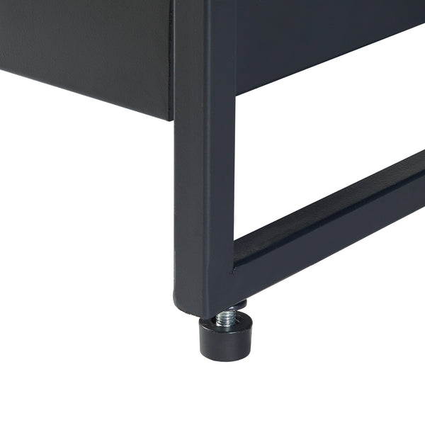 Estantería para plantas Berkelland Metal Negro [en.casa]