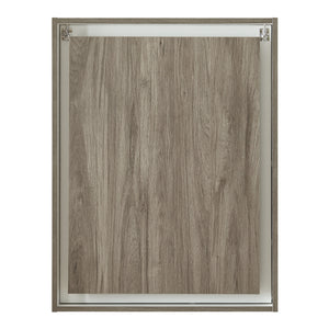 Mesa abatible de pared Greve Blanco / aspecto madera [en.casa]