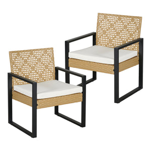 Conjunto de muebles de jardín Calciano de 4 piezas [casa.pro]