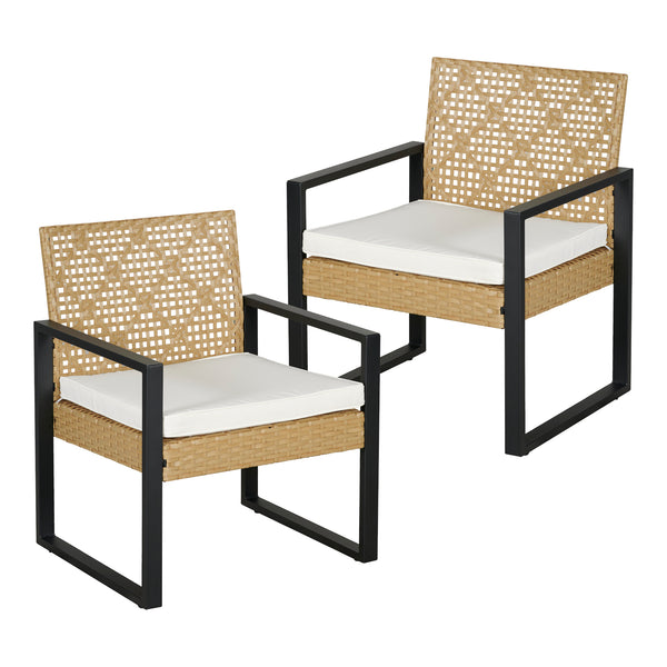 Conjunto de muebles de jardín Calciano de 4 piezas [casa.pro]