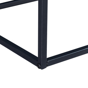 Estantería Råde de metal 180x100x35 cm negro [en.casa]