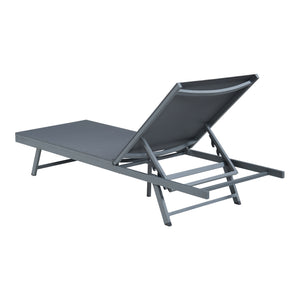 Conjunto de tumbonas Baragiano 3 piezas aluminio [casa.pro]
