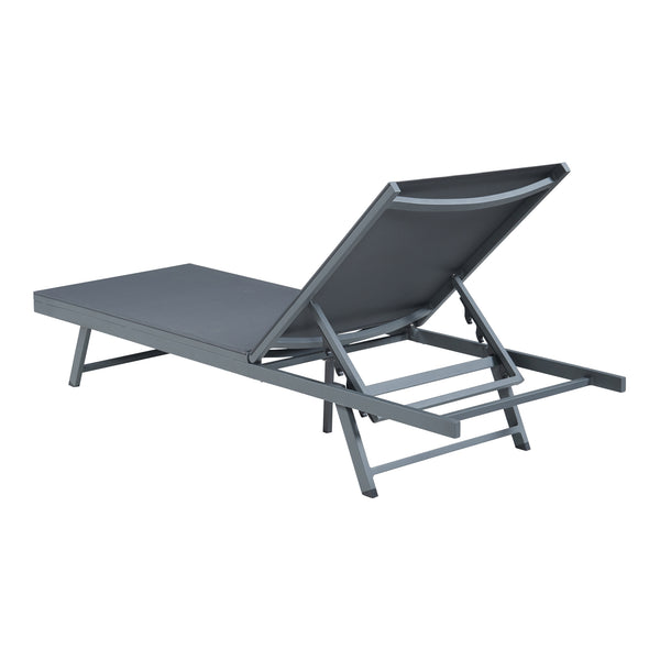 Conjunto de tumbonas Baragiano 2 piezas aluminio [casa.pro]