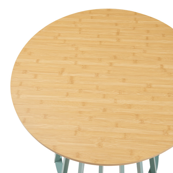 Mesa de comedor Lensuu 76x Ø80 cm [en.casa]