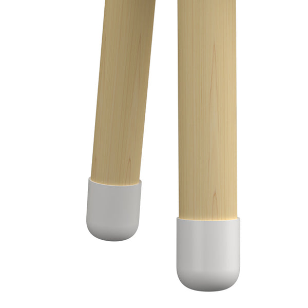 Tocador infantil con silla Vestnes Cotton Candy/Blanco [en.casa]