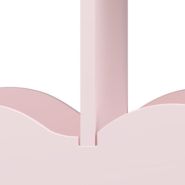 Perchero infantil Vestnes con espejo 100x94x38 cm Cotton Candy [en.casa]