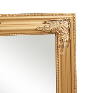 Espejo de pared Punkalaidun estilo barroco 80x60 cm color dorado [en.casa]