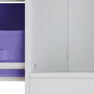 Estantería para niños Farusa 80x90x30 cm Motivo Aqua Dream [en.casa]