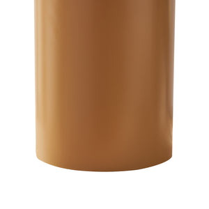 Lámpara de mesa Kömn metal 37x30x30 cm marrón [lux.pro]