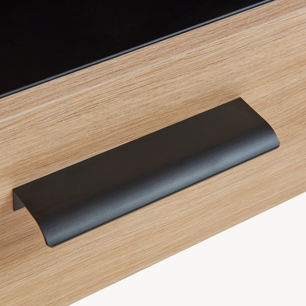 Armario colgante con botones 98x60x38 cm efecto roble [en.casa]