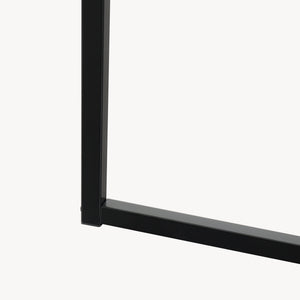Perchero Norjad 160x80x41 cm Metal Negro [en.casa]